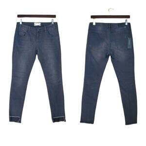 One Teaspoon X Freebird II High-Low Raw Hem Jeans